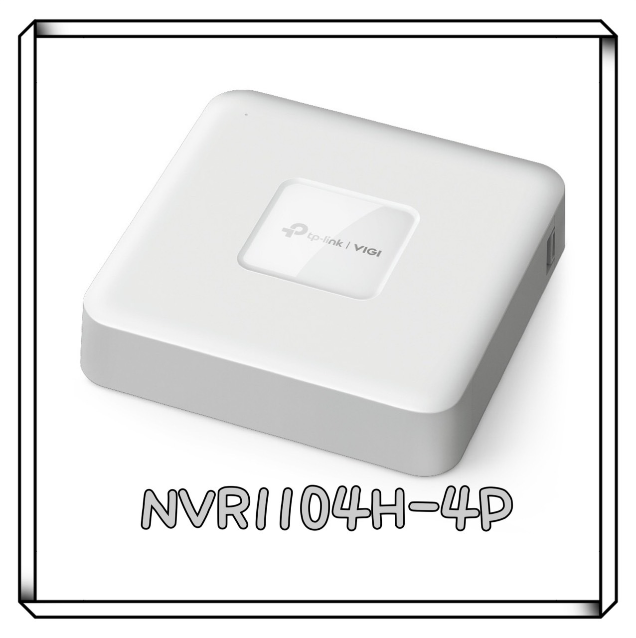 TP-LINK VIGI 4 路 PoE+ 網路監控主機 VIGI NVR1104H-4P