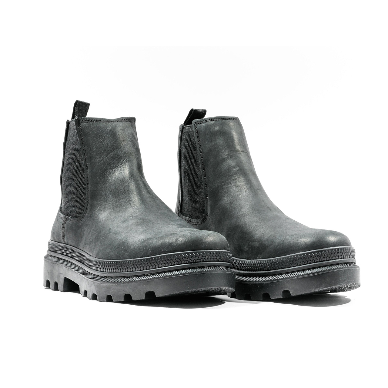 男鞋 PALLADIUM PALLATROOPER CHELSEA 棕 黑 皮革 切爾西靴 高筒 休閒鞋【08915】