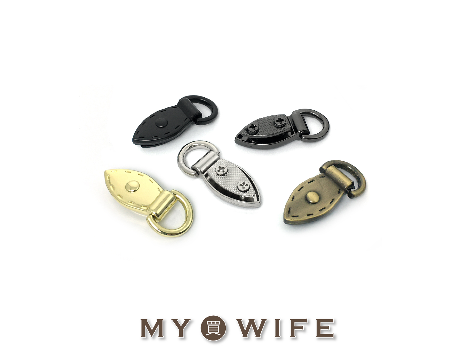 合金側掛耳_掛耳/吊扣_6色【CY-0314】