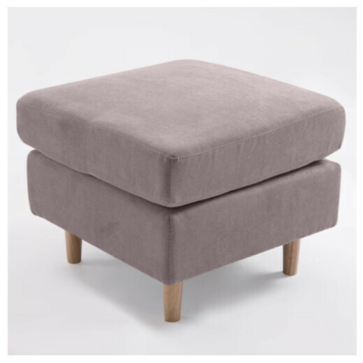 Hot Selling Fabric Sofa Footstool and Shoe Changing Stool [Khaki Color]