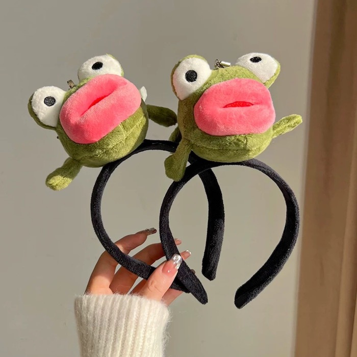 《52714》大嘴醜蛙蛙🐸髮箍