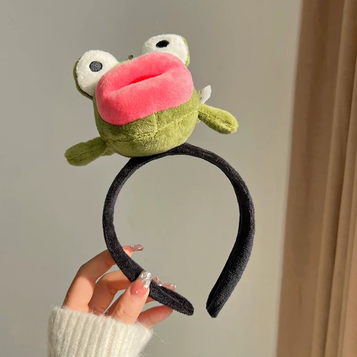 《52714》大嘴醜蛙蛙🐸髮箍