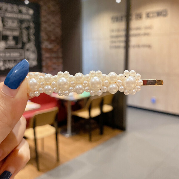 熱賣簡約復古劉海髮夾（10#四朵花）