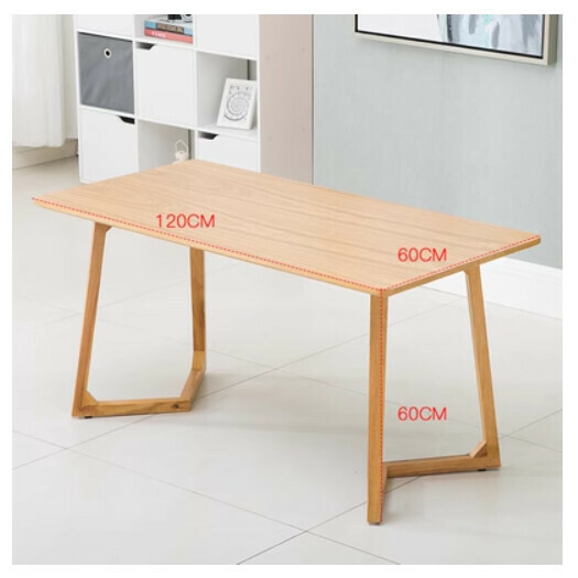 New small table coffee table [[All solid wood, V-length table with ash inside]