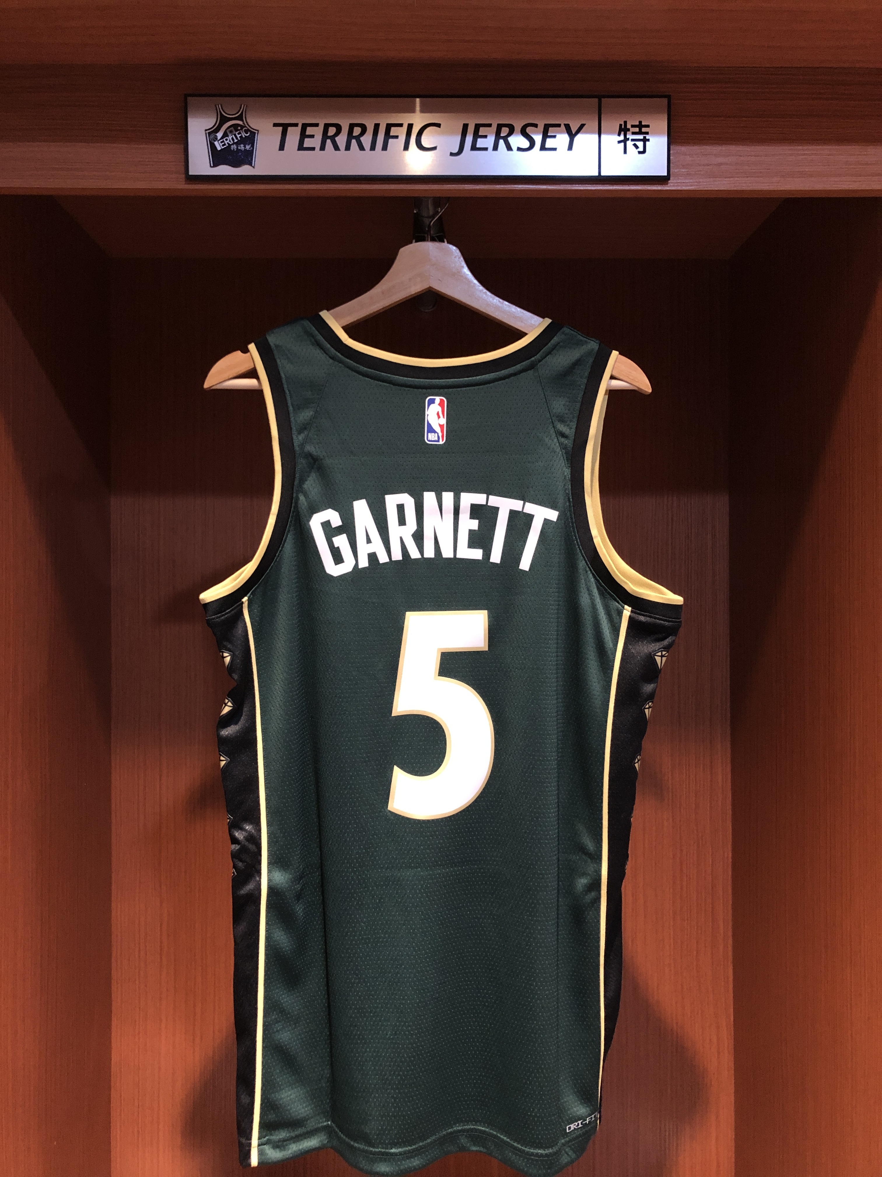 NBA球衣 Kevin Garnett 波士頓賽爾提克城市 City Nike Swingman 球迷版 熱轉印 全新