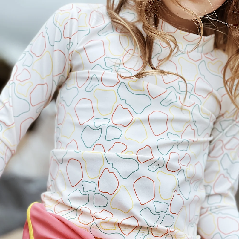 白林果甜糖 Berlingot | 海廢再生 抗UV兒童防曬長袖上衣