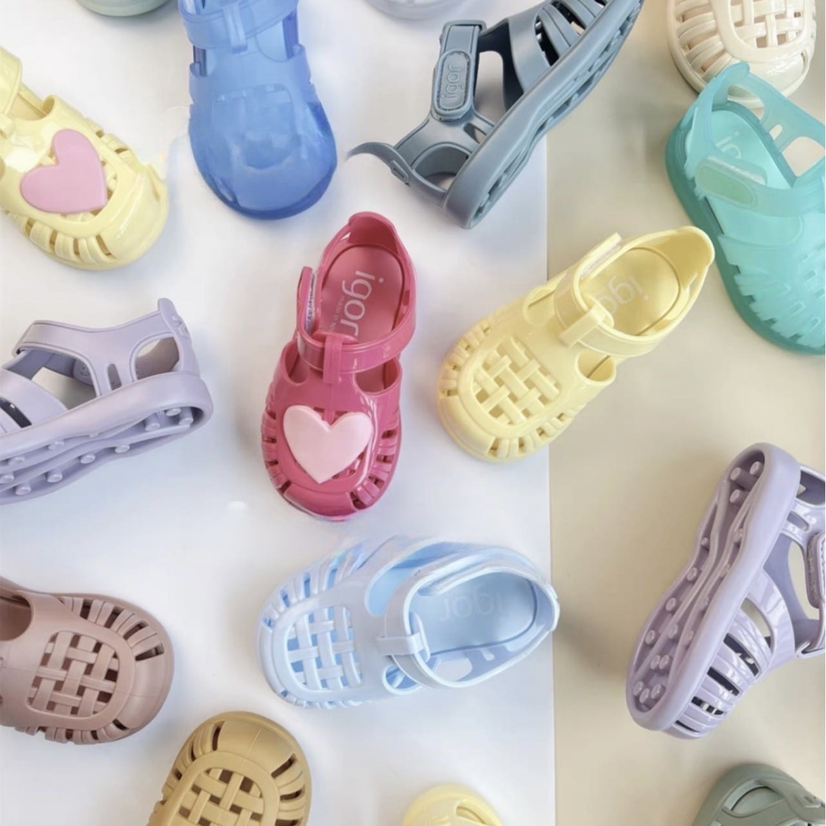 Heart in love sanddles