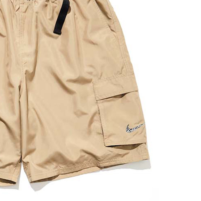 NIKE九吋海灘褲 卡其 短褲 男款  NESSE468-232 [台灣現貨]