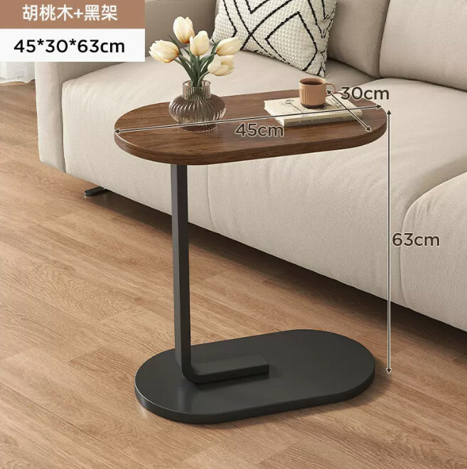 Hot selling iron furniture, small coffee table, bedside frame, sofa side table, small computer table [45x30x63cm]