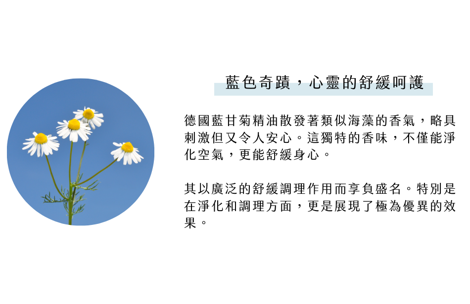 藍色奇蹟,心靈的舒緩呵護