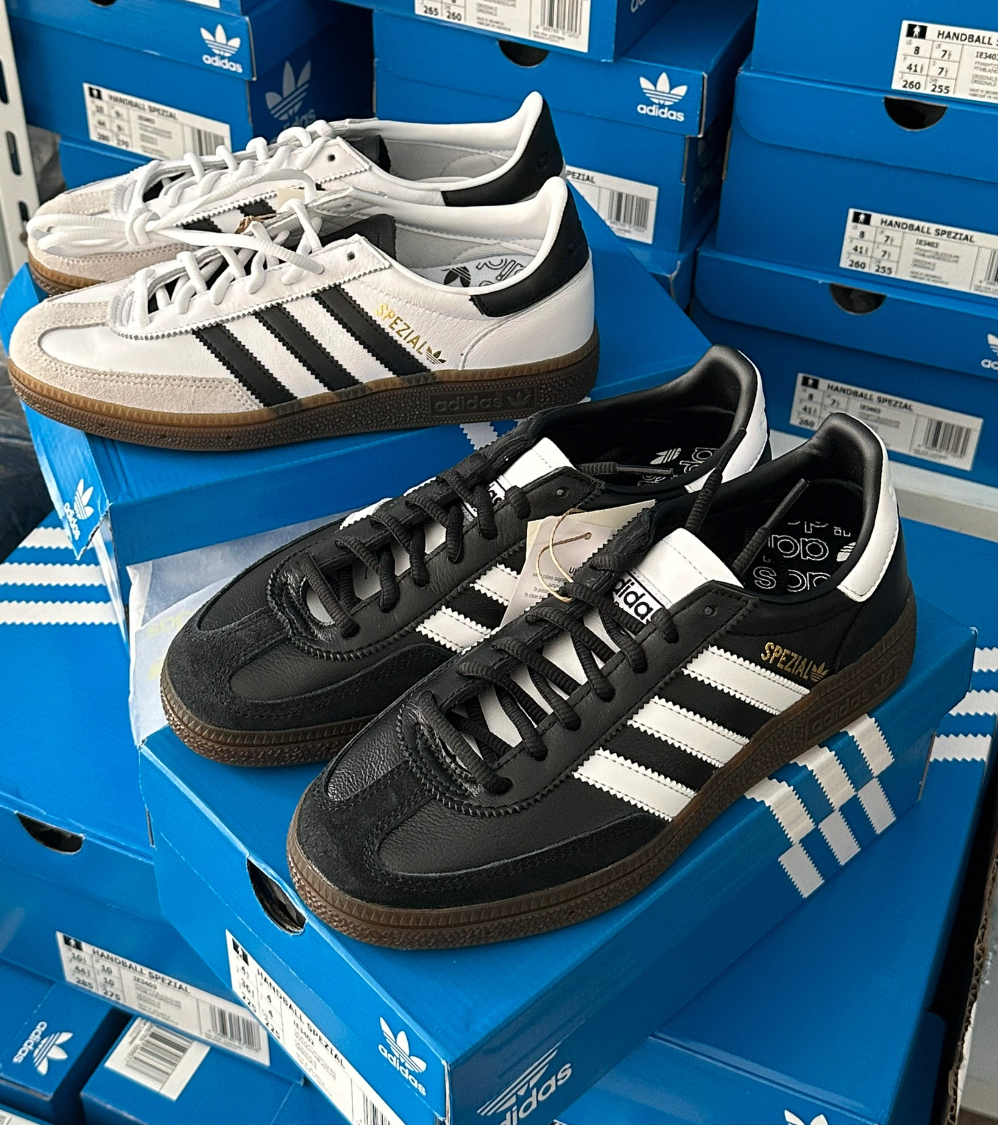 【代購】Adidas HANDBALL SPEZIAL 復古休閒鞋 黑色 IE3402