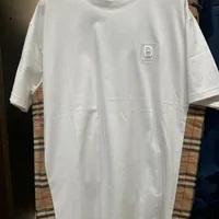 [S] BURBERRY CARRICK CHK BBOX T-SHIRT,WHITE, 8080856100 (SB127)