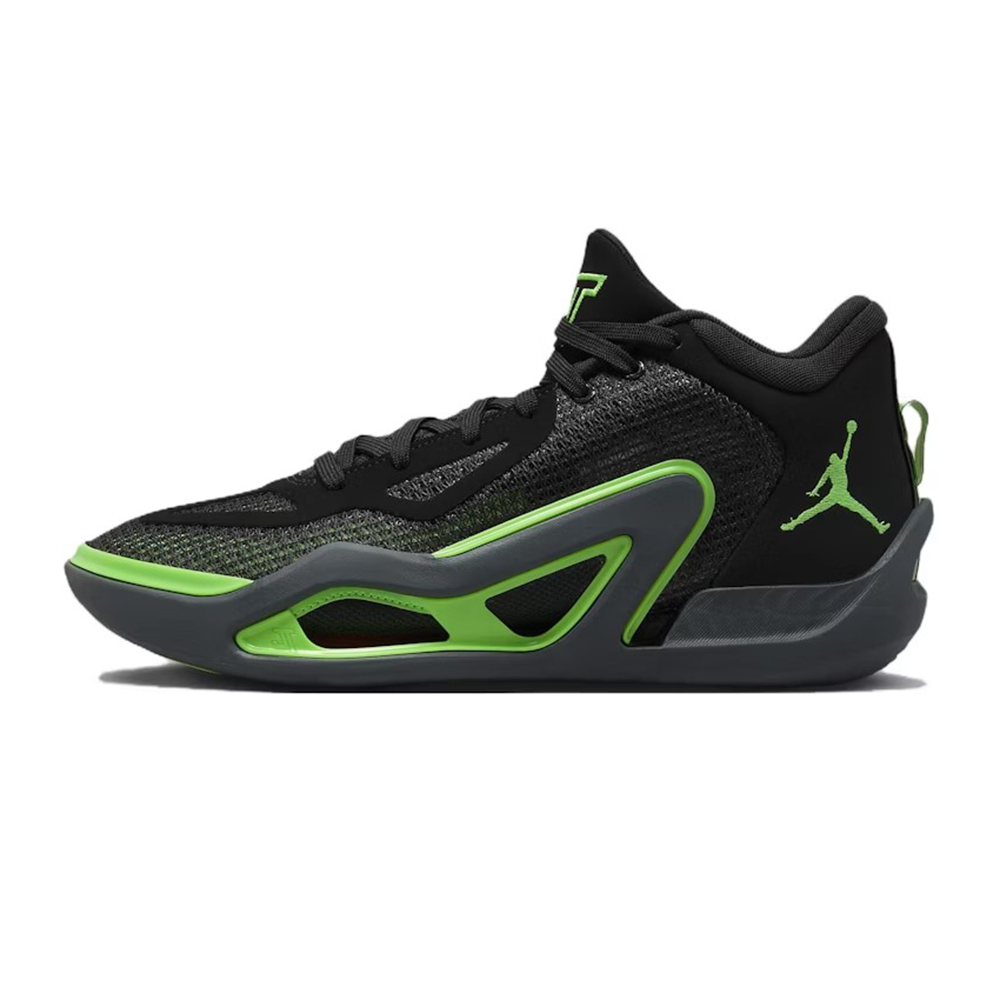 Nike Jordan Tatum 1 PF 黑螢光綠 實戰籃球鞋 DZ3330-003