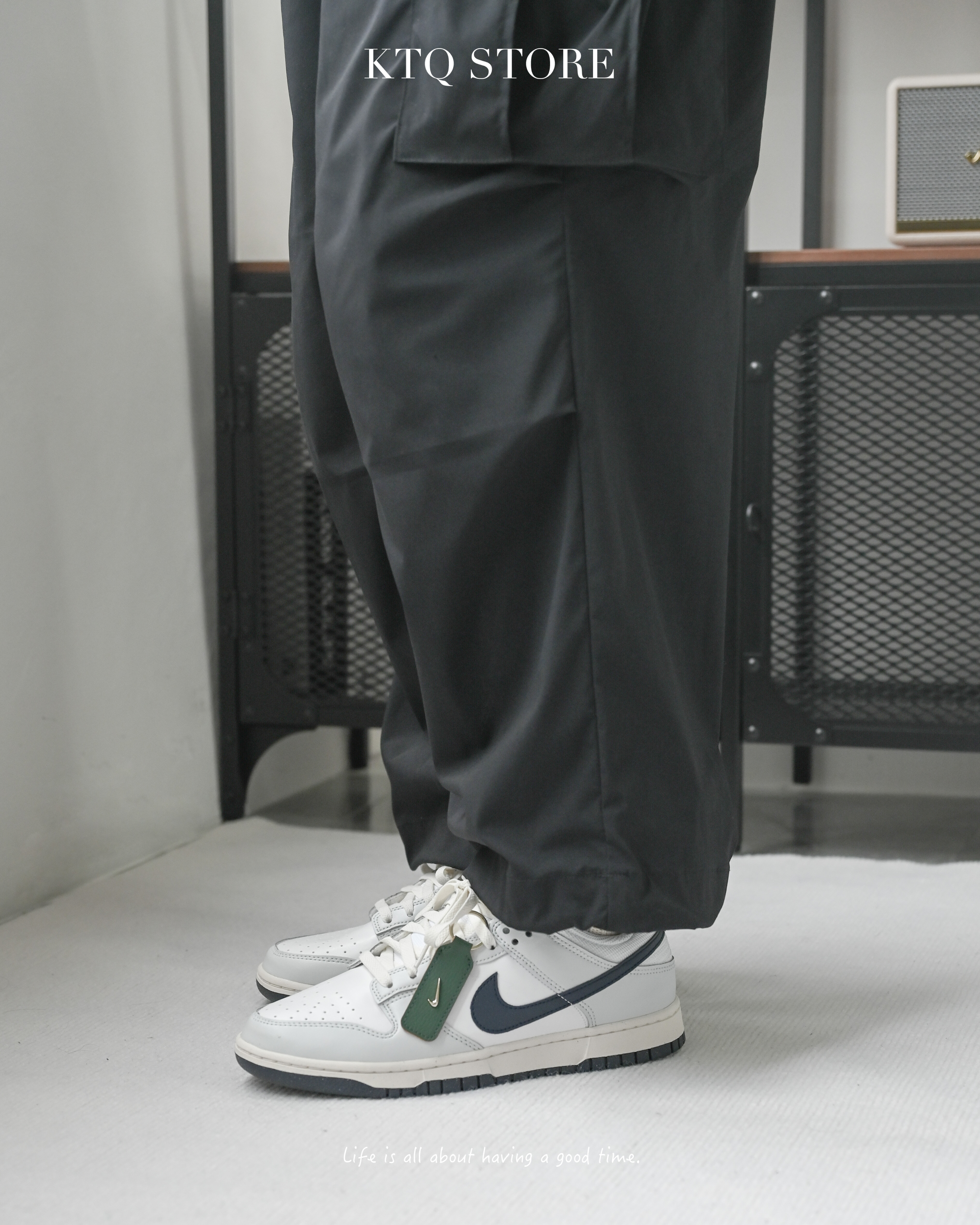 KTQ STORE ‧ NIKE DUNK LOW Obsidian 復古綠 海軍藍 奶油底男鞋 HF4299-001