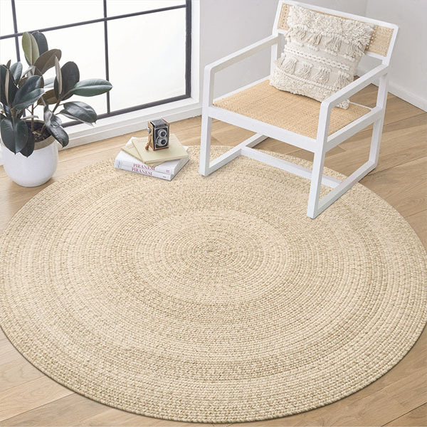 天然羊毛手工編織地毯