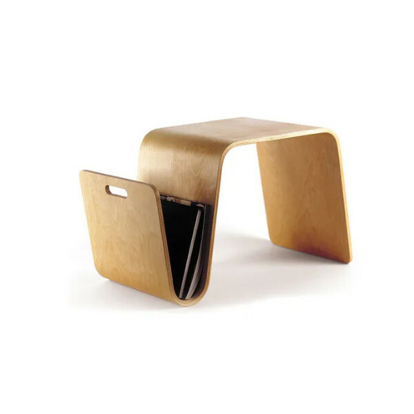 New Nordic simple small coffee table sofa side table magazine bookshelf small computer table (66X36X40CM) (Type A)