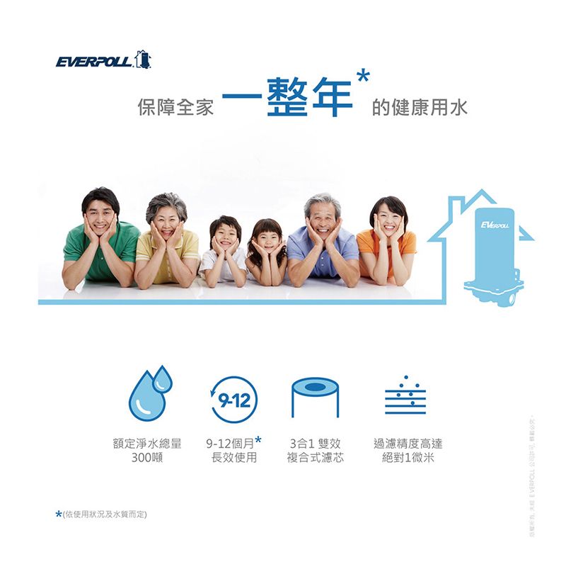 全戶除氯淨水器專用濾芯 FH-030