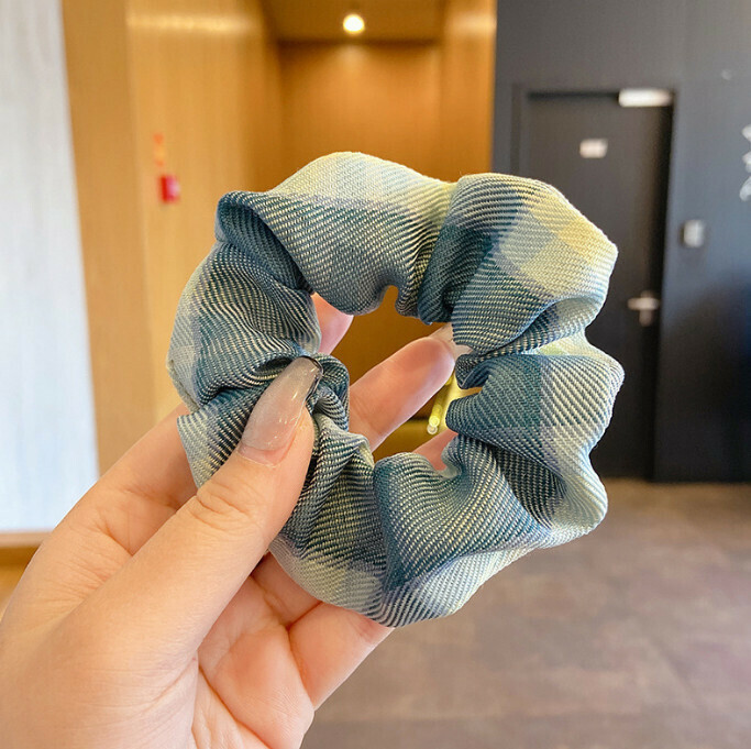 熱推簡約頭飾發圈（78#紫藍丁香）