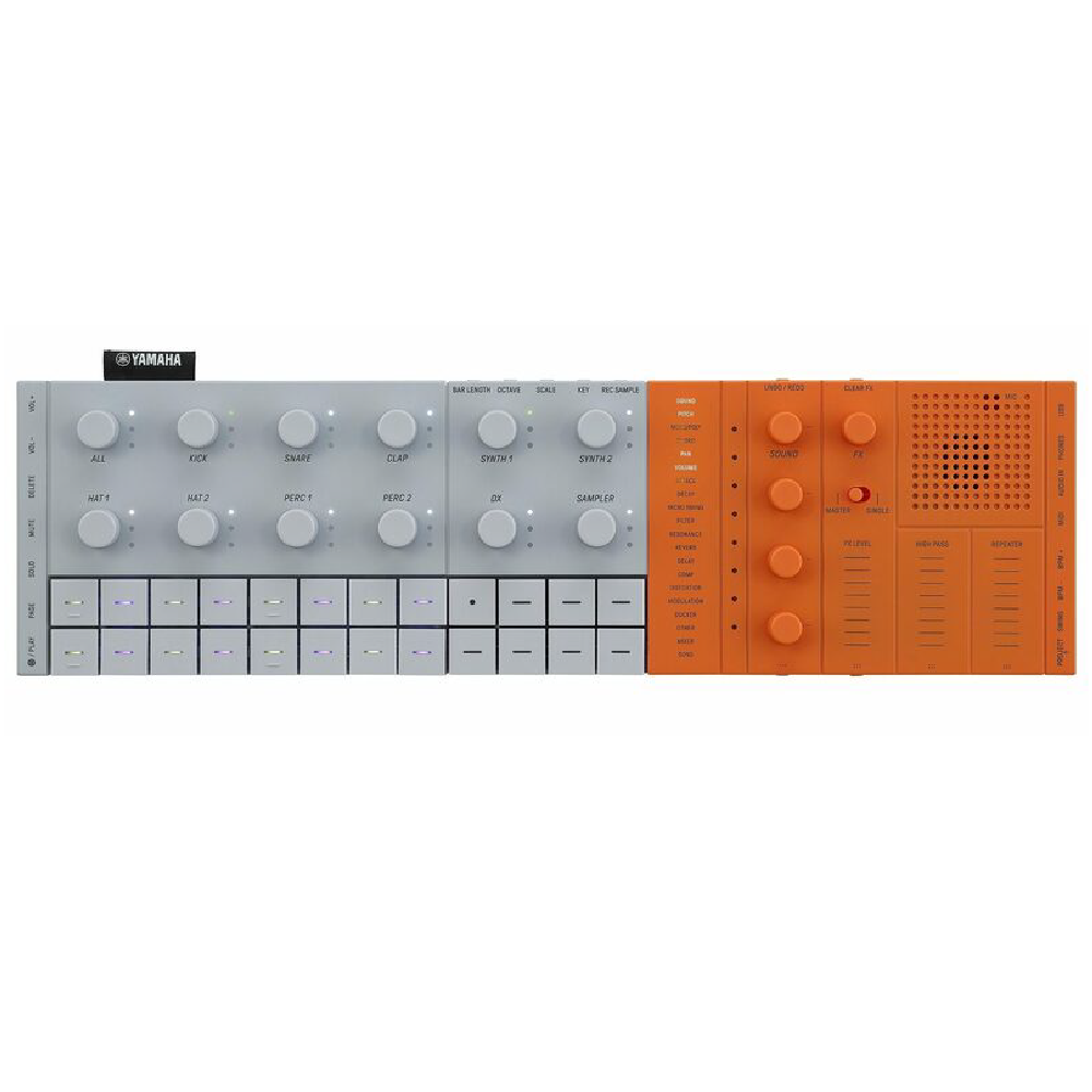 Yamaha YAMAHA / SEQTRAK便攜式取樣編曲機(黑色/橘色) 第 3 張圖片｜三峽配件 / 週邊