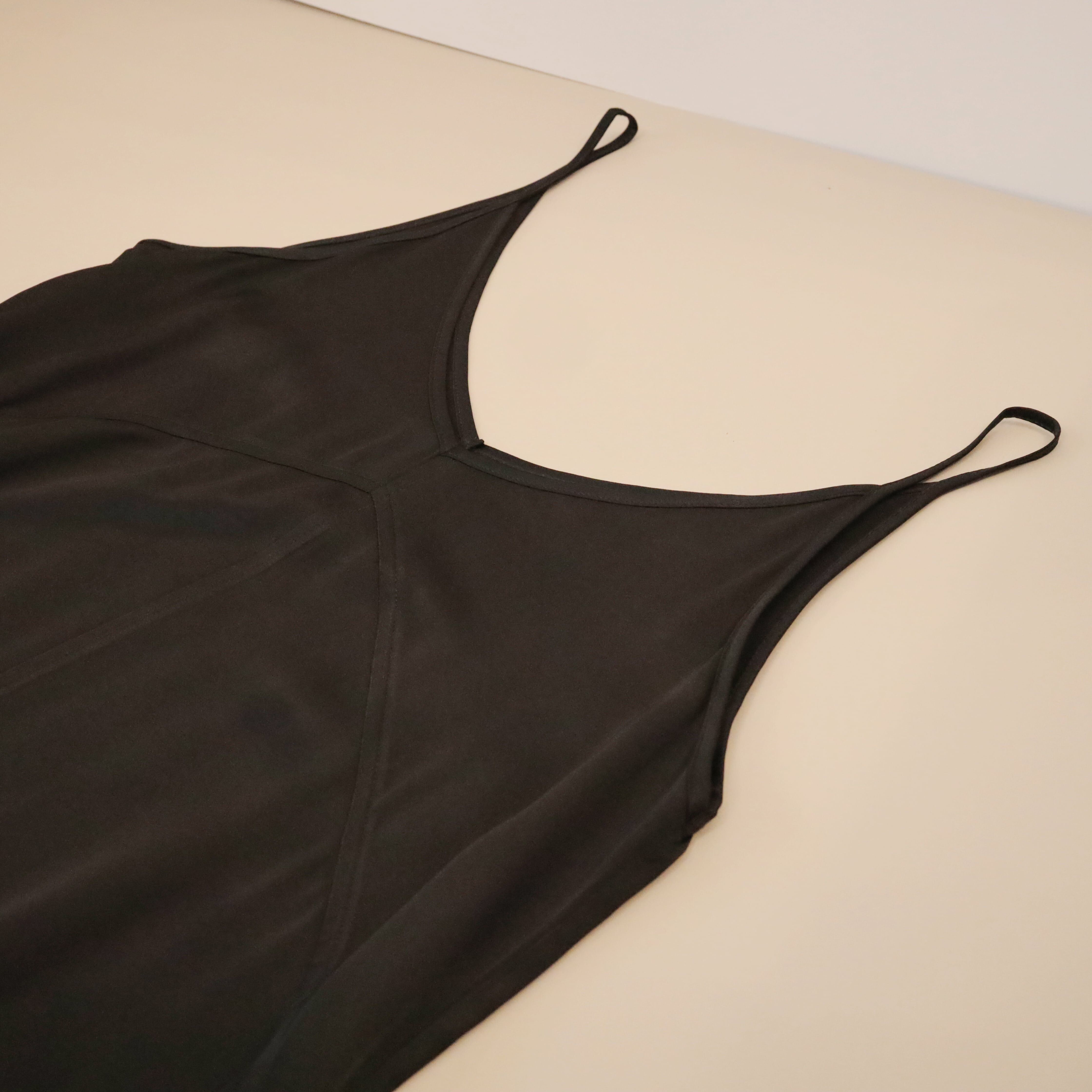 (現貨 - Vol.2) [7021] V領Satin吊帶裙