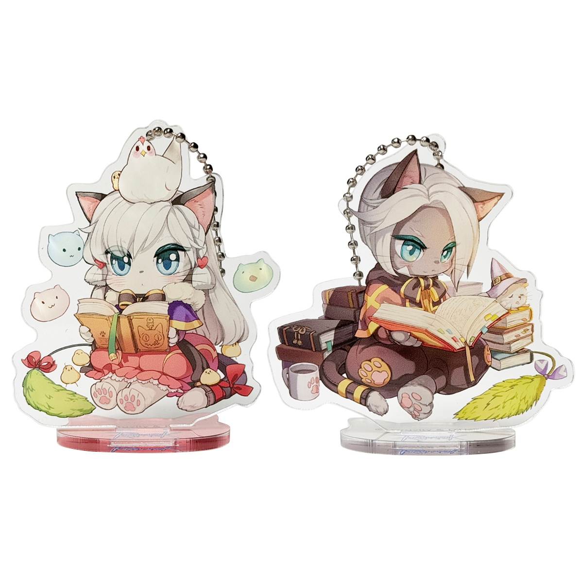 《RO仙境傳說》喵族壓克力立牌鑰匙圈套組