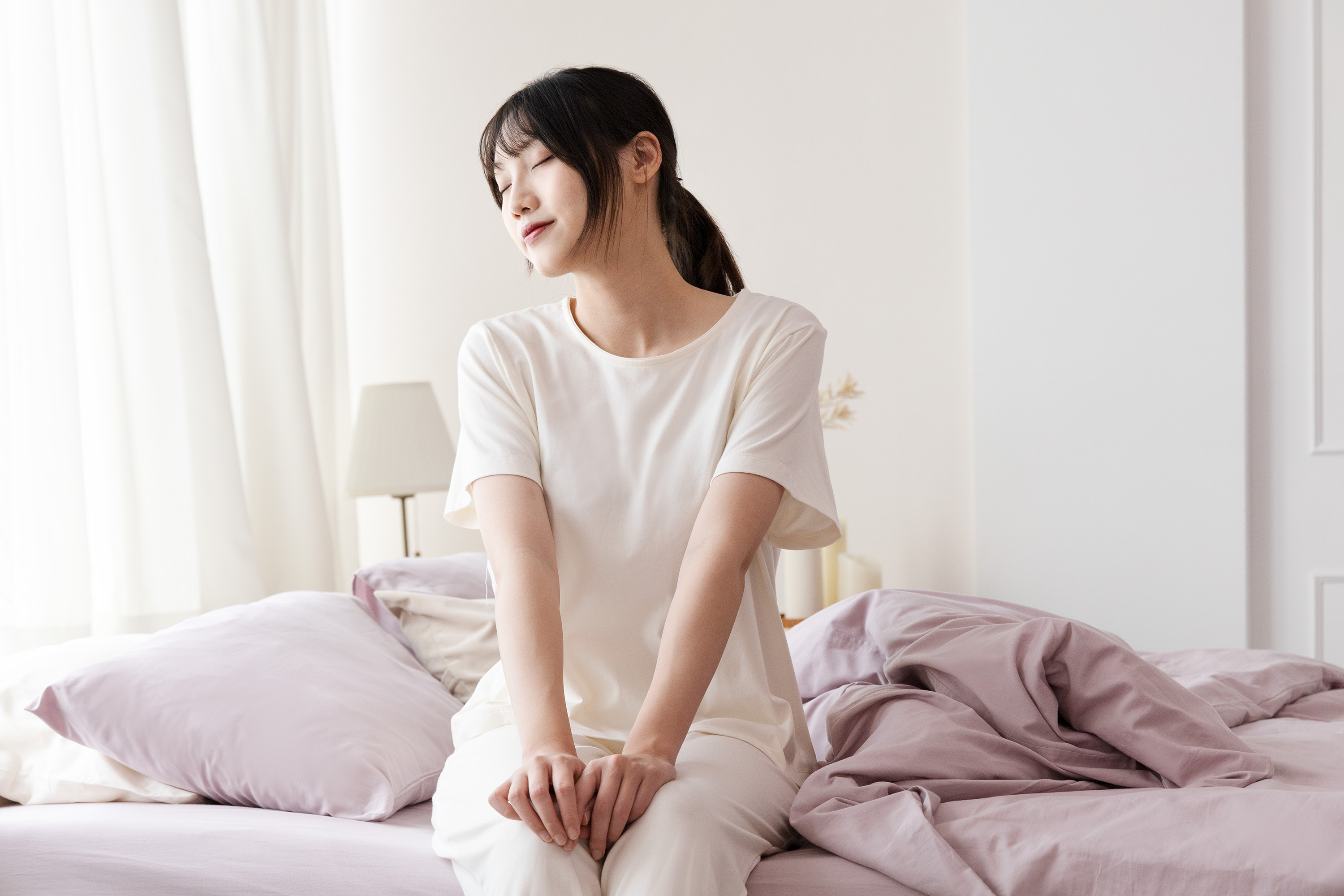 舒眠寢具搭配柔軟睡衣