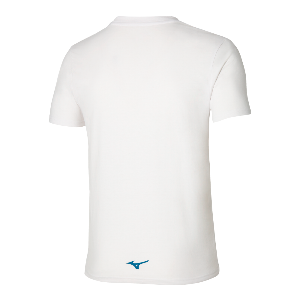 MIZUNO ATHLETICS RB TEE 男裝運動衫 白色
