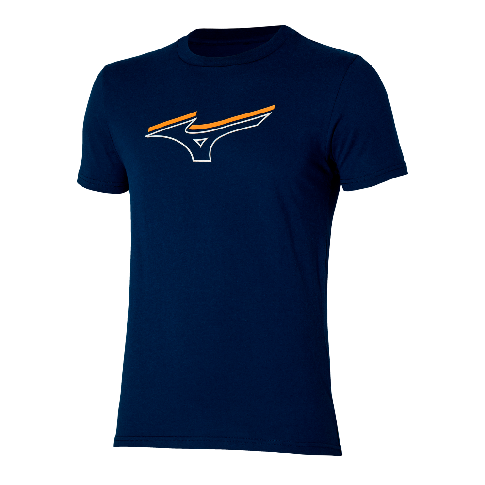 MIZUNO ATHLETICS RB TEE 男裝運動衫 深藍色