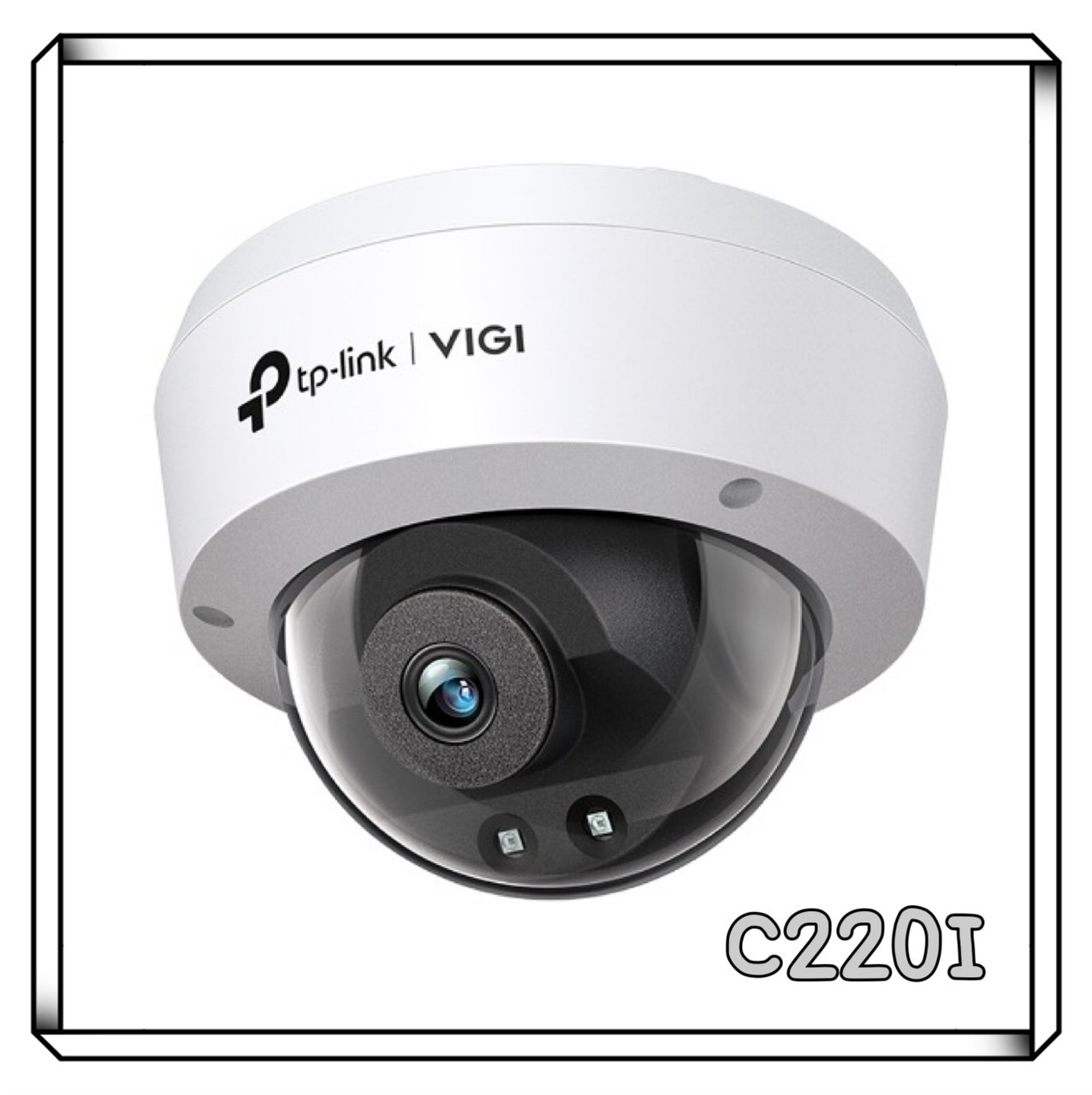 TP-LINK VIGI 2MP 紅外線球型監視器 VIGI C220I