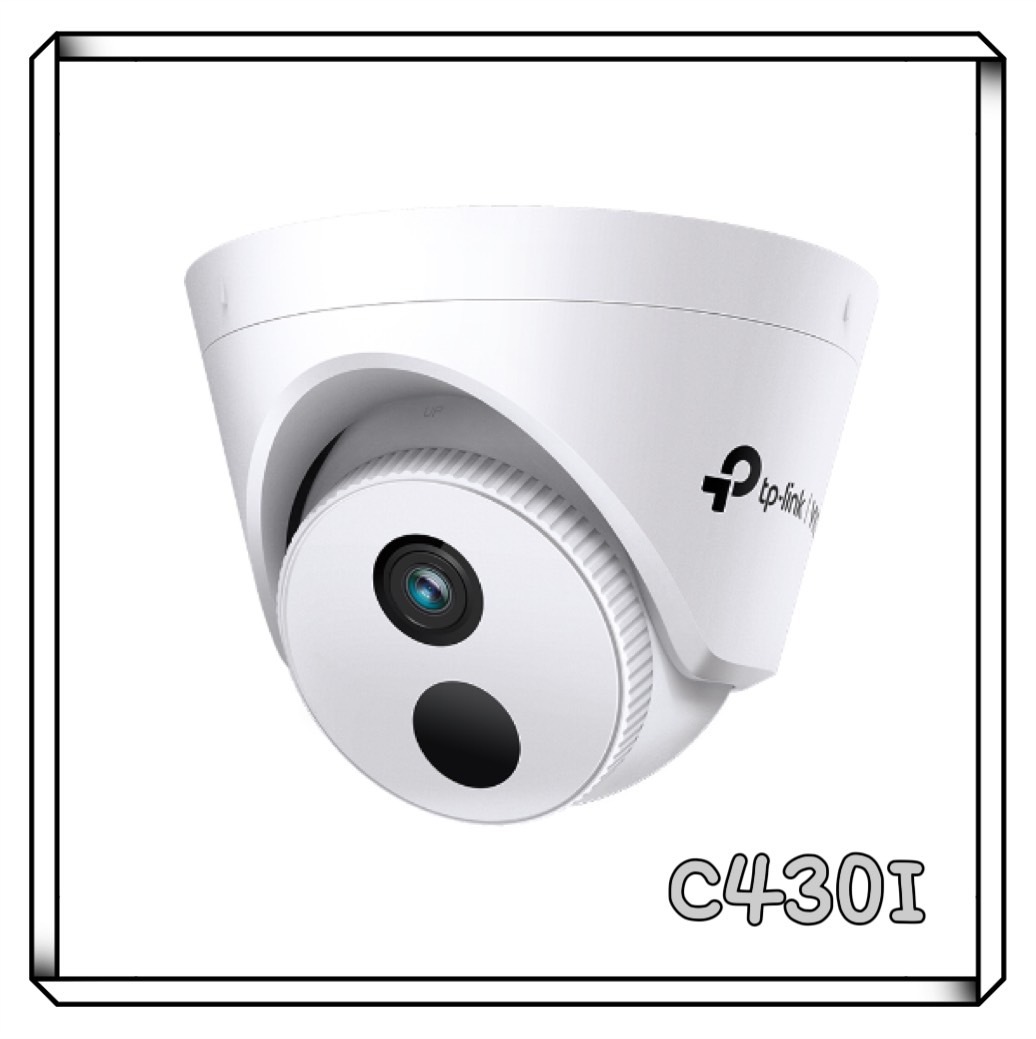 TP-LINK VIGI 3MP 紅外線半球型監視器 VIGI C430I