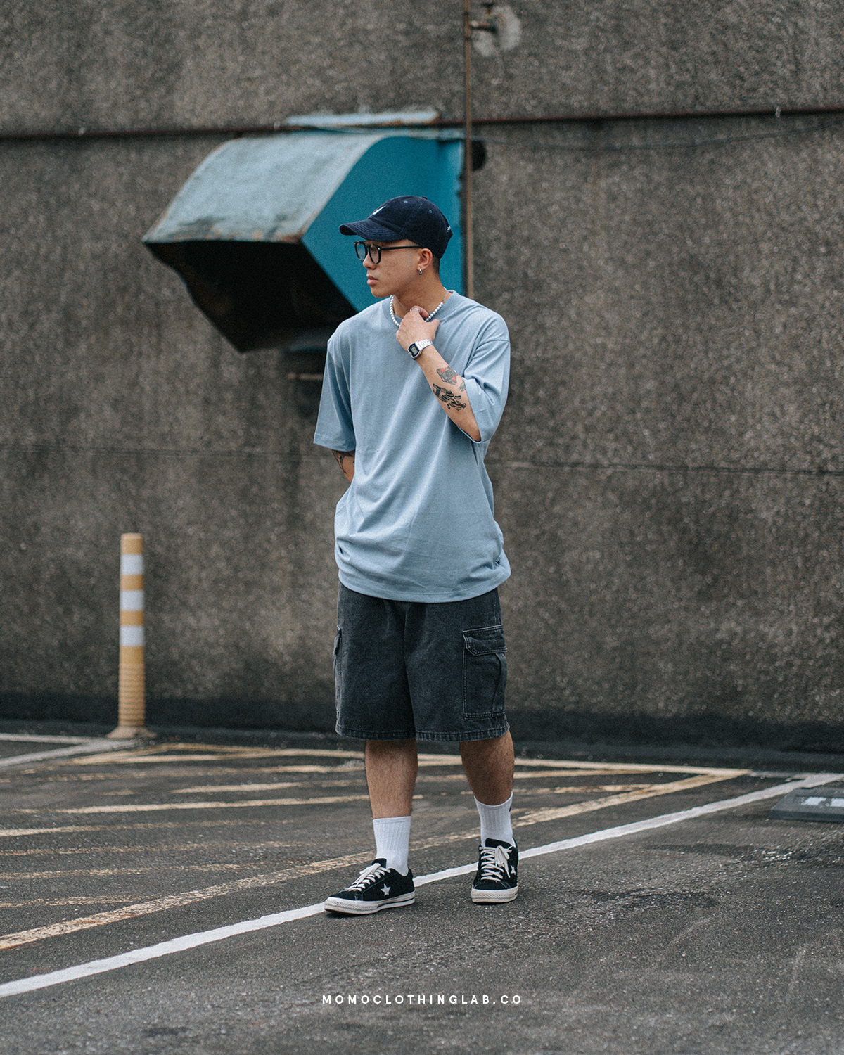 QUEST Denim Pocket Shorts 五分口袋牛仔短褲 兩色