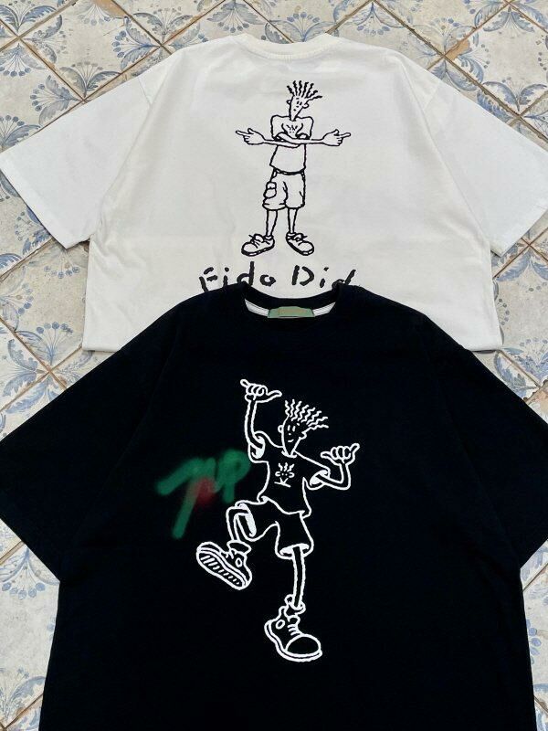 7up圖案英文字短袖Tee HIGH FIVE-086T