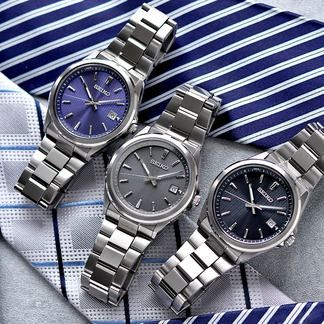 日本版 日本製造 Seiko 精工  Selection S Series Premium SOLAR RADIO SBTM347 / SBTM349 /  SBTM351 Date Men's Watch Solar  太陽能電波 男士手錶