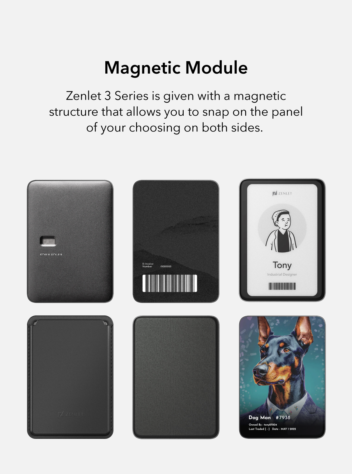 Zenlet 3｜Enjoy the Wallet that Fits All in Your Palm