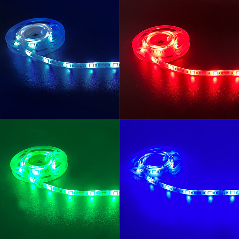 USB型LED裝飾燈條附遙控器/彩色