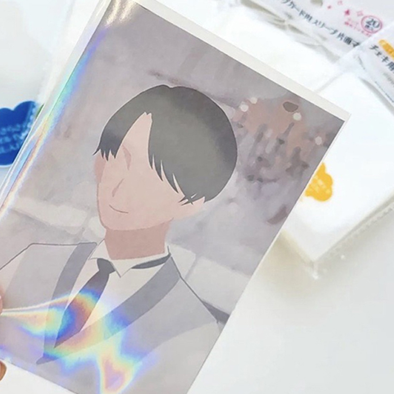 拍立得相片保護套/極光 8.8x5.7cm 20入