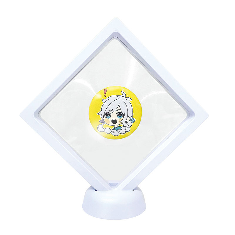 懸浮展示盒/白 9cm