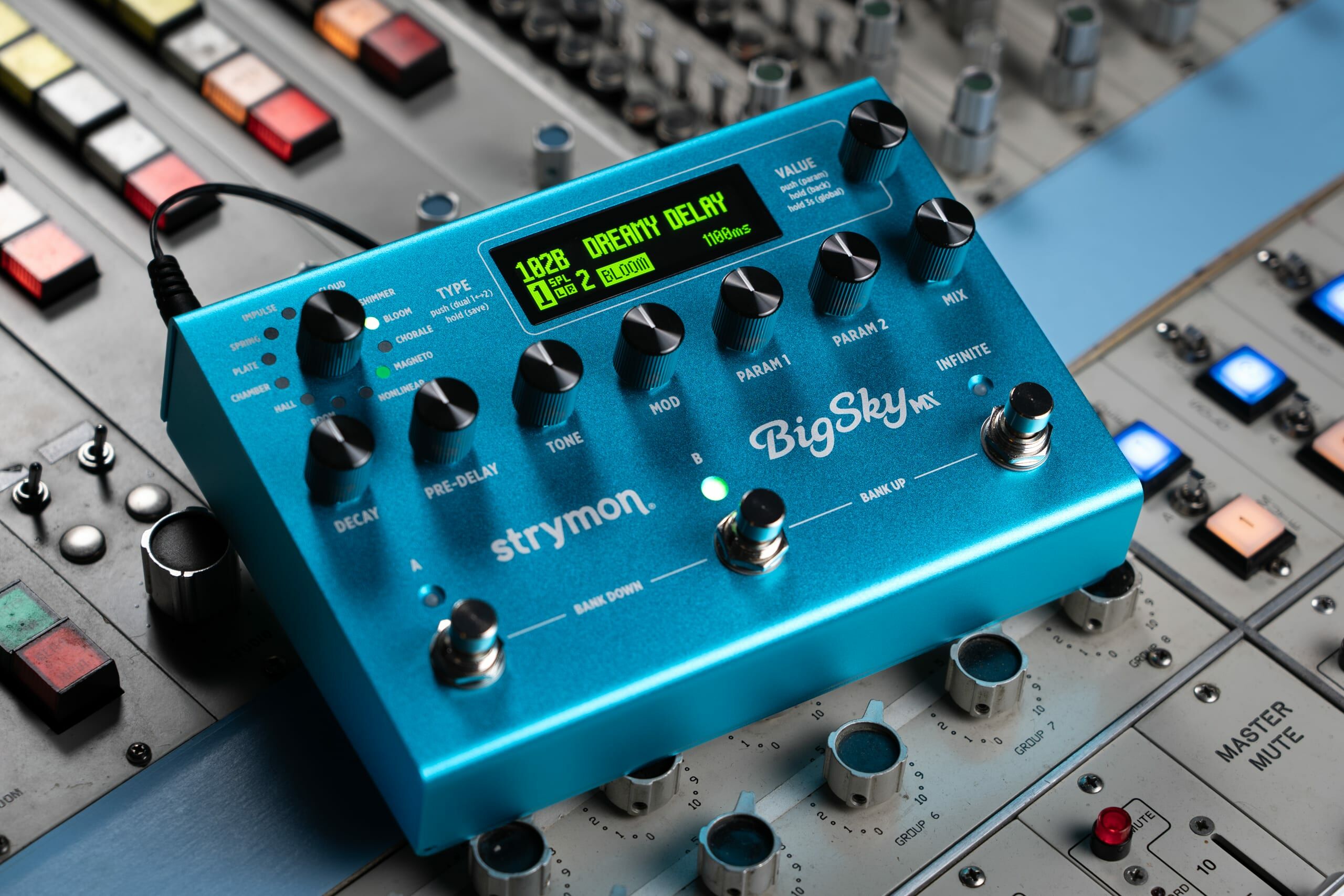 Strymon BigSky MX Reverb Pedal 數位 殘響 效果器 公司貨【宛伶樂器】