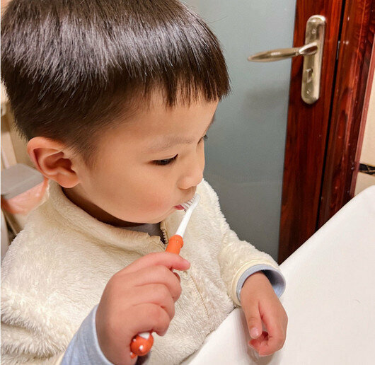 [Children's / Tao Wangwang] children's toothbrush soft bristles cute 