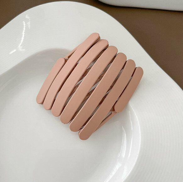 【Pink】Portable folding telescopic headband