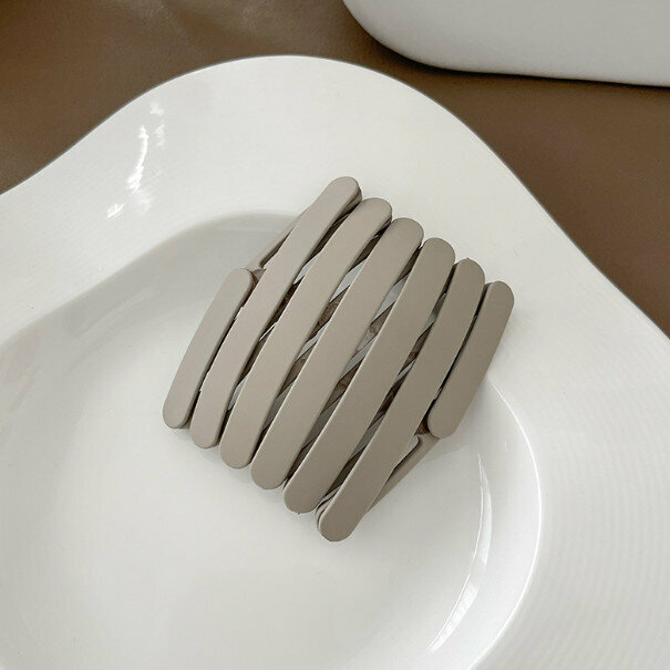 【Gray】Portable folding retractable headband
