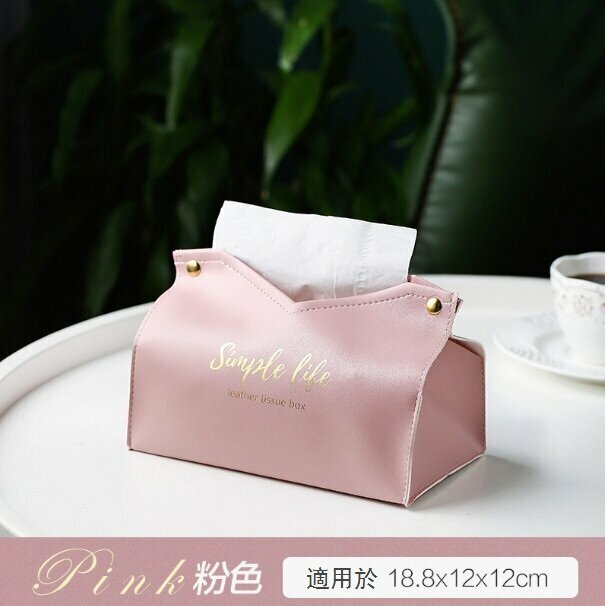 Tissue Box Creative Paper Drawer (Pink)