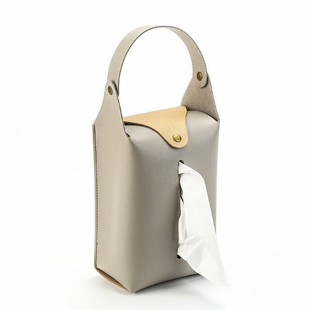 Hanging napkin box (gray 12*24*8CM)