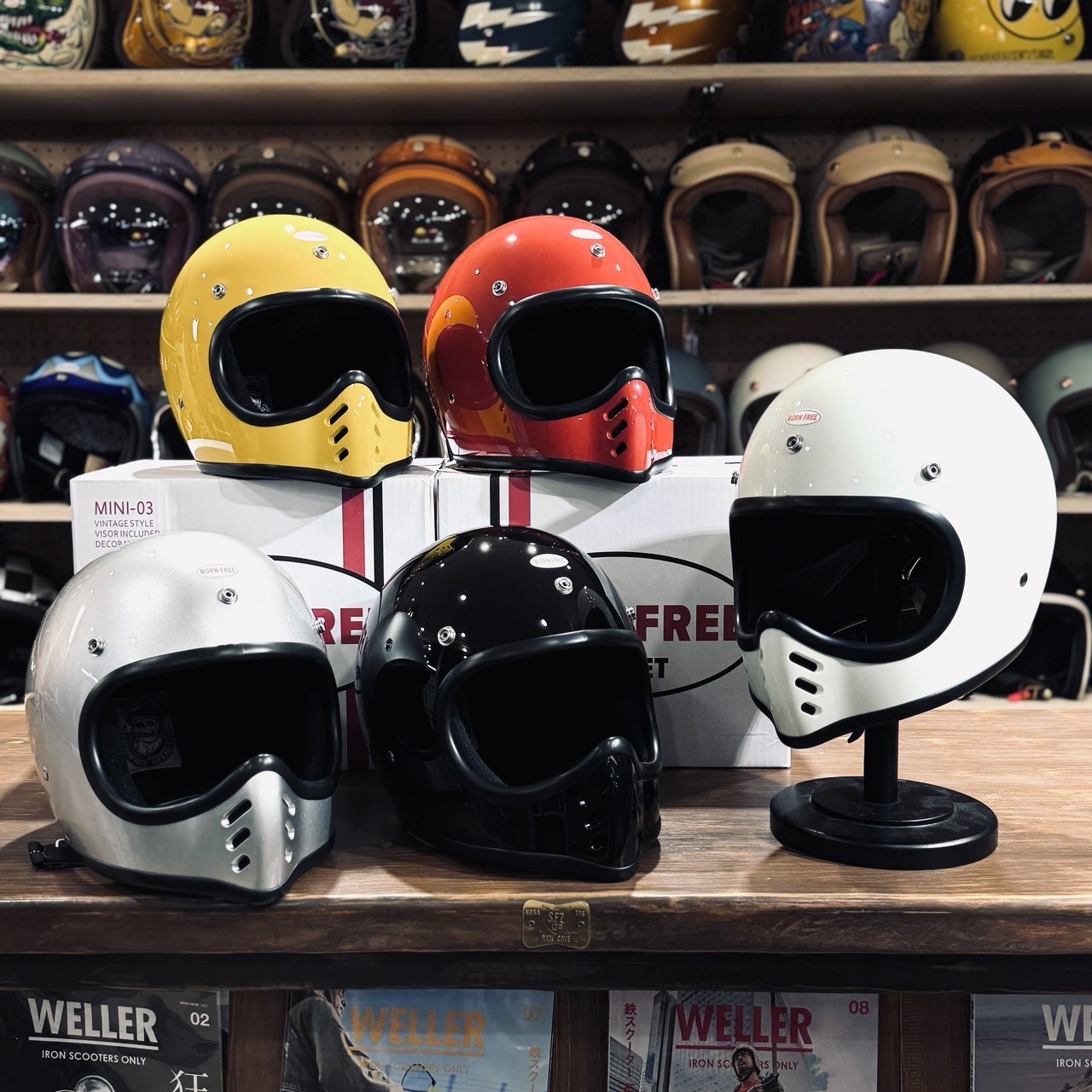 Born Free MINI MOTO3 象牙白