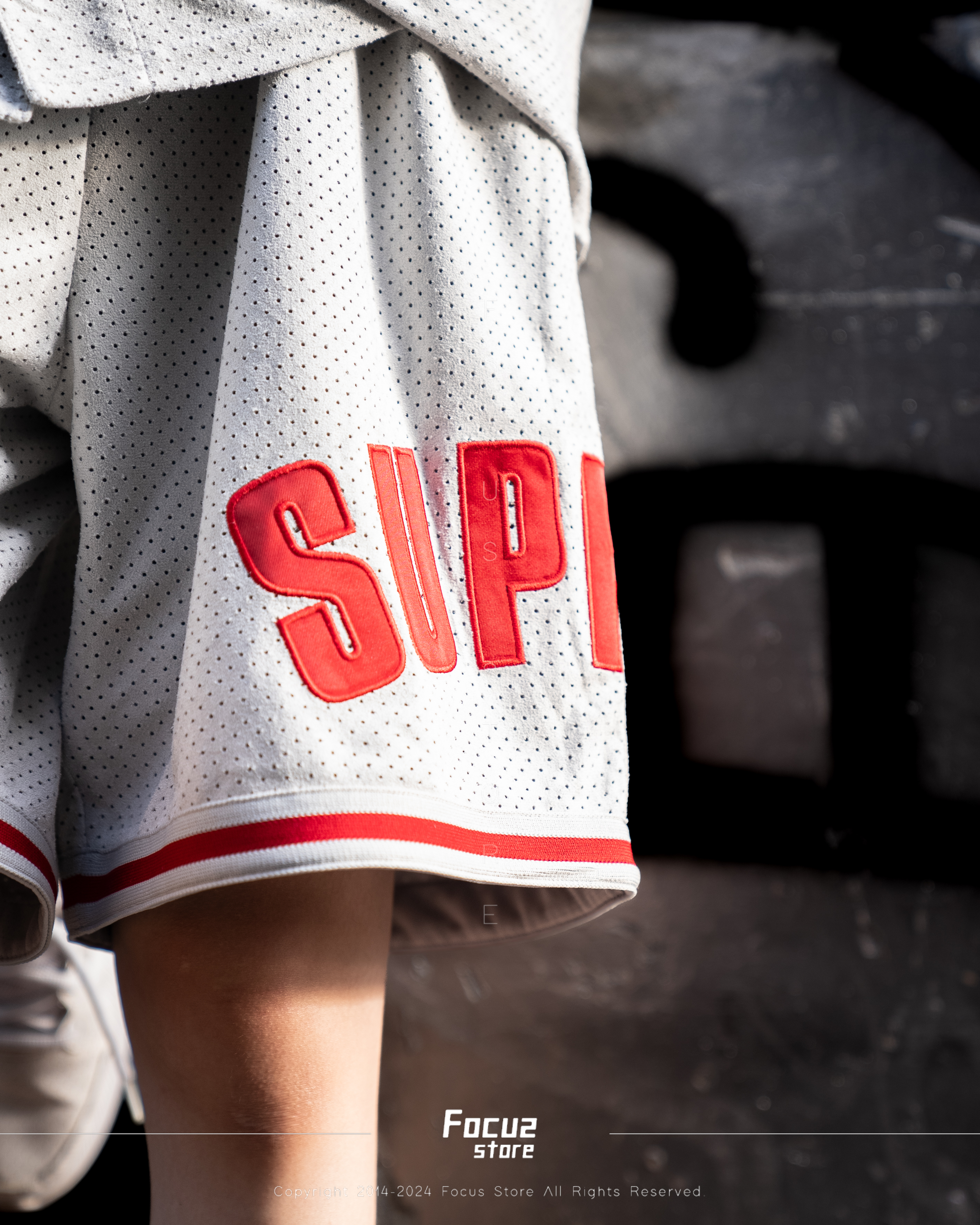 SUPREME ULTRASUEDE MESH SHORT – Trade Point_HK