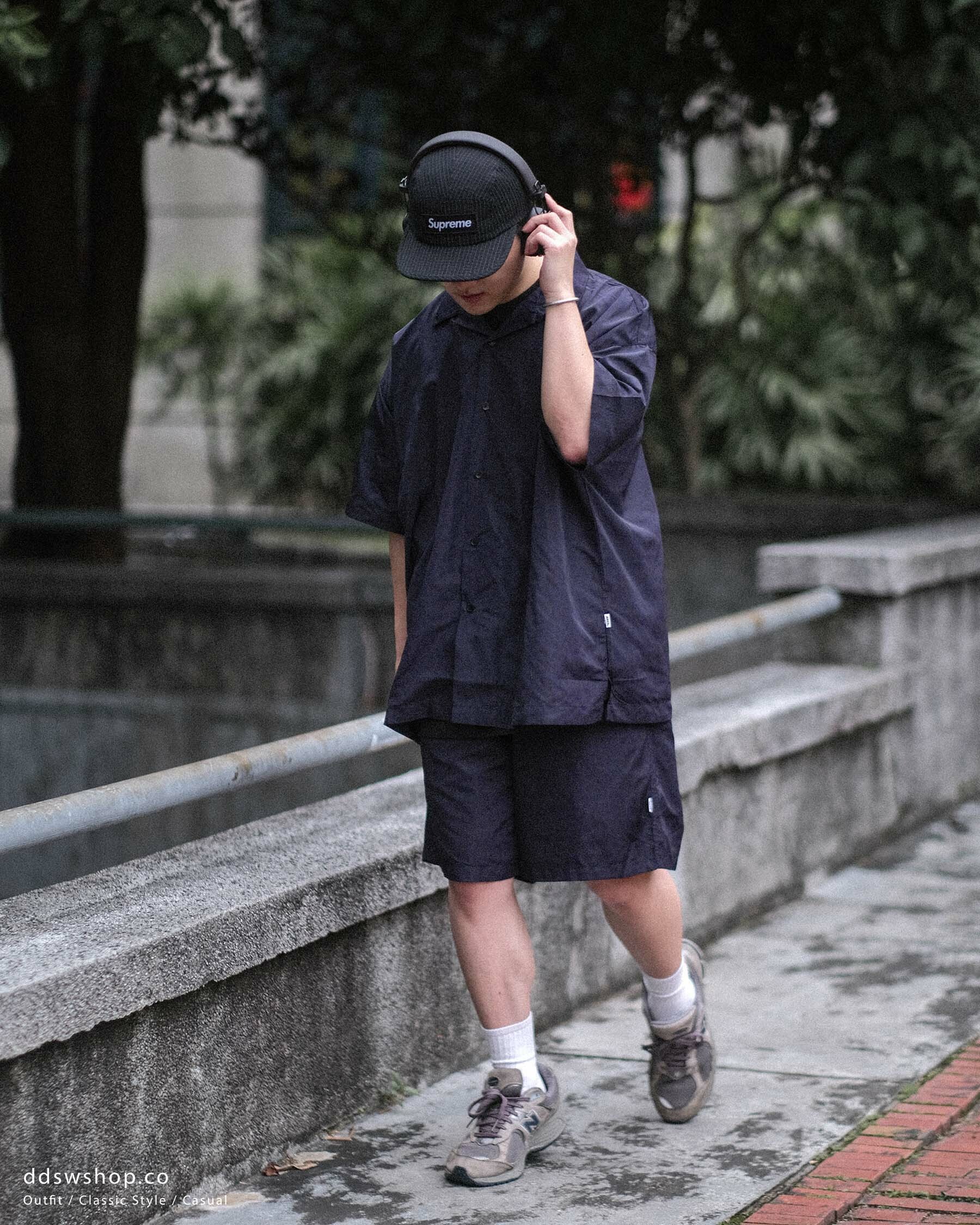 ANST 古巴領豹紋短袖襯衫 AN.37