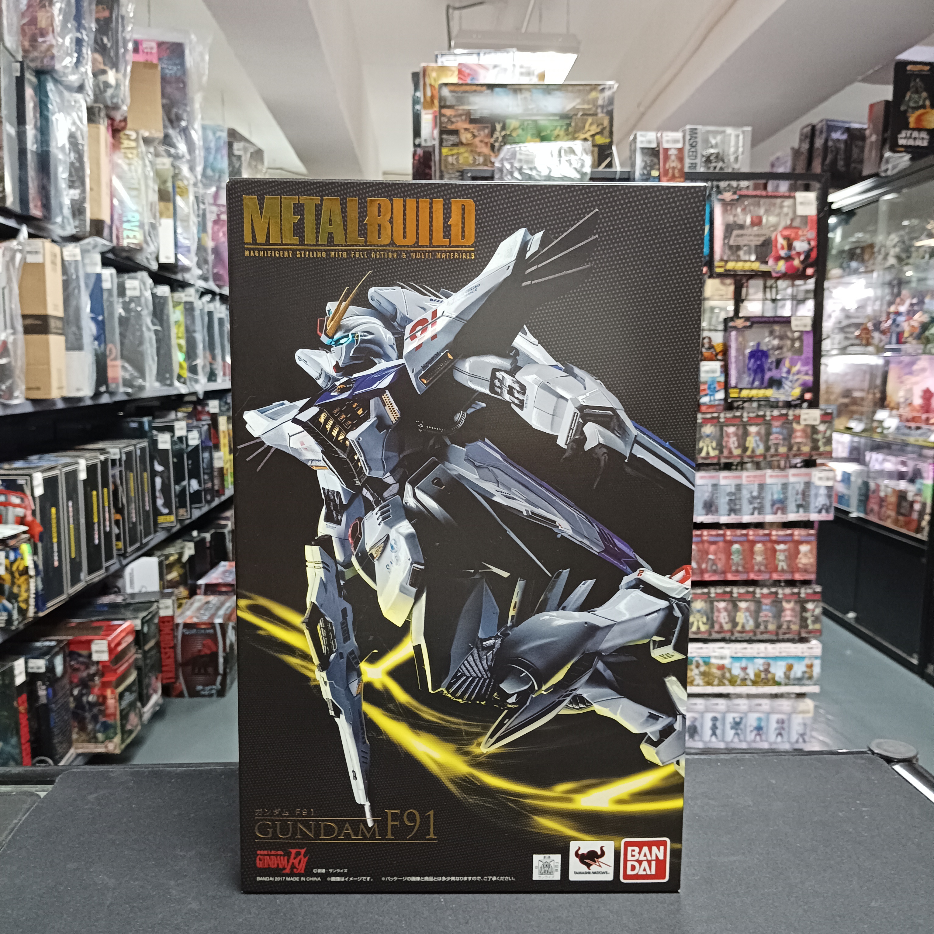 寄賣-GUNDAM-METAL BUILD F91