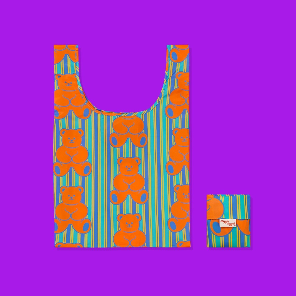 WIGGLE WIGGLE Picnic Bag -Teddy Bear