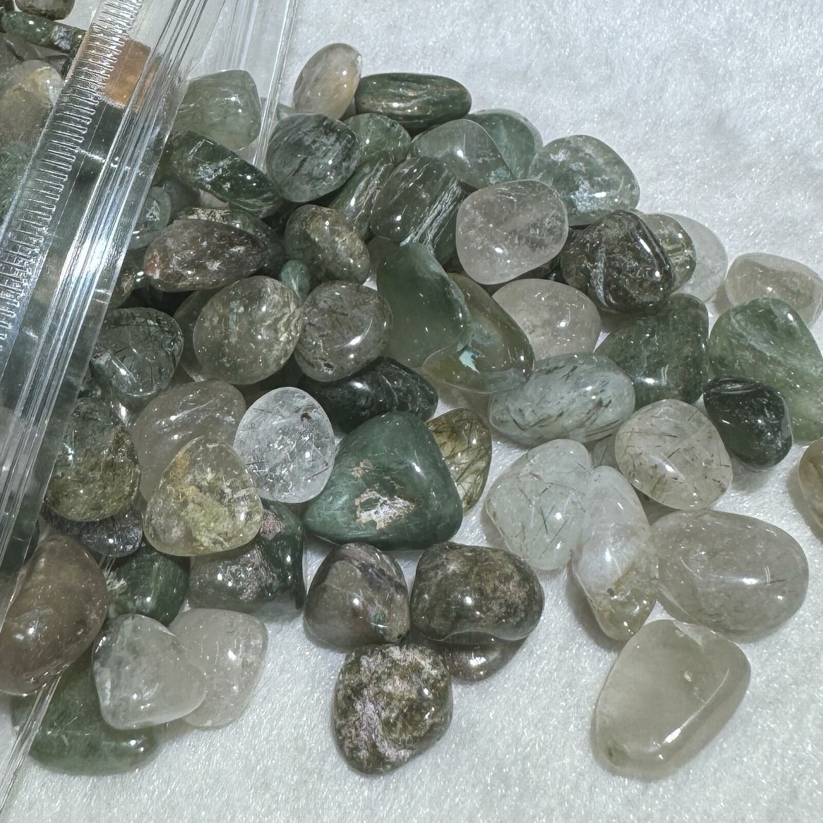 綠髮晶 碎石 350g +/-