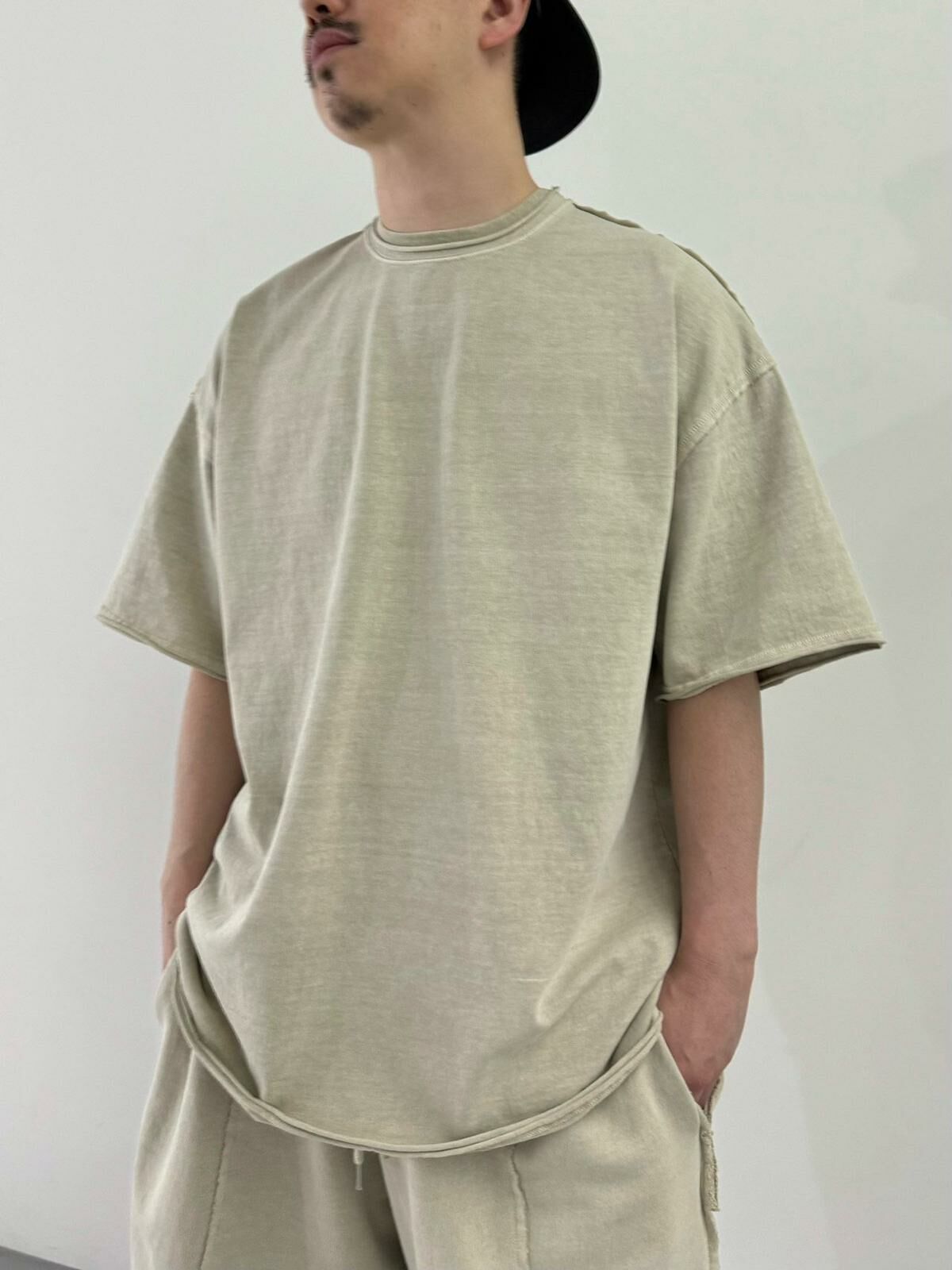 洗水淨色短袖Tee Votus-015T